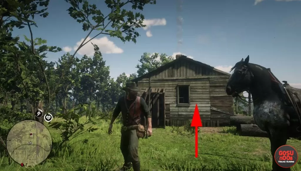 lonnie's shack location red dead redemption 2 where to find