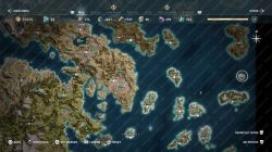 poseidons trident legendary chest map location ac odyssey
