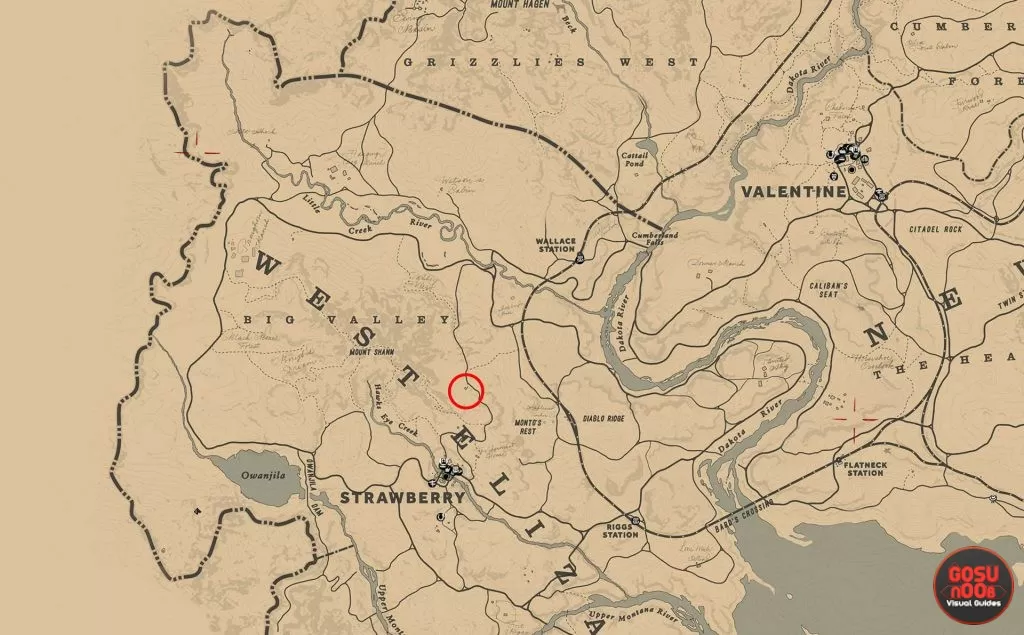 rdr 2 shack location lenora view