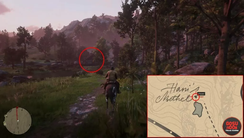 rdr 2 shack locations hani's bethel