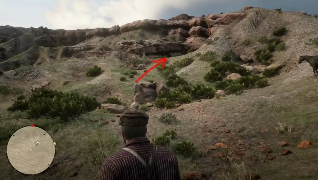 rdr2 golden gun location