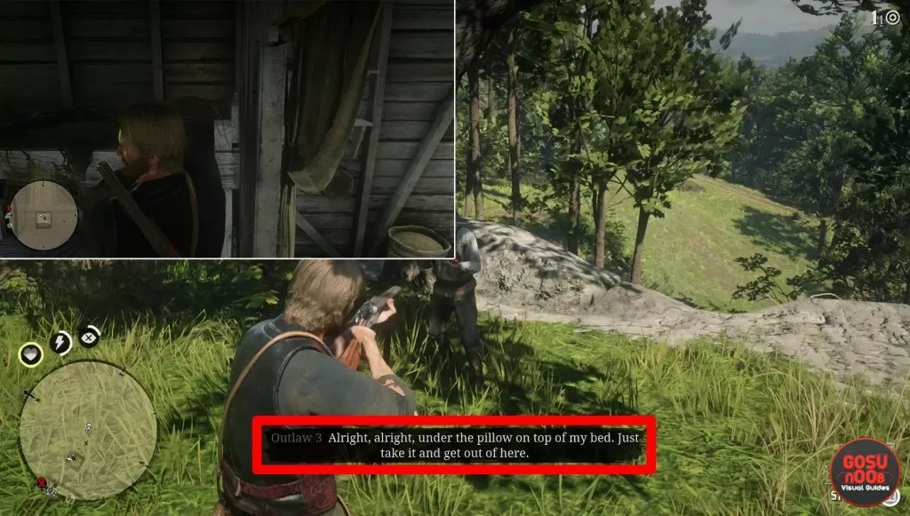 rdr2 homestead stash lonnies shack where to find