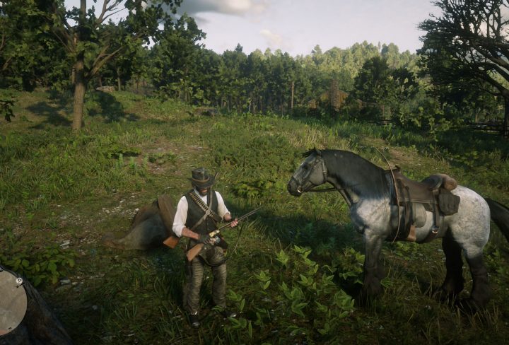 rdr2 how to retrieve horse when its too far away to whistle