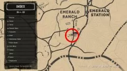 rdr2 where to find fence in emerald ranch vendor location