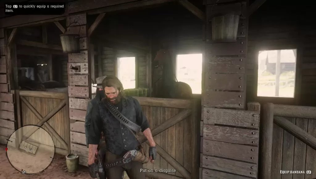 red dead redemption 2 equip bandana bug horse flesh for dinner quest