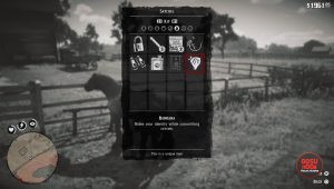 red dead redemption 2 how to equip bandana