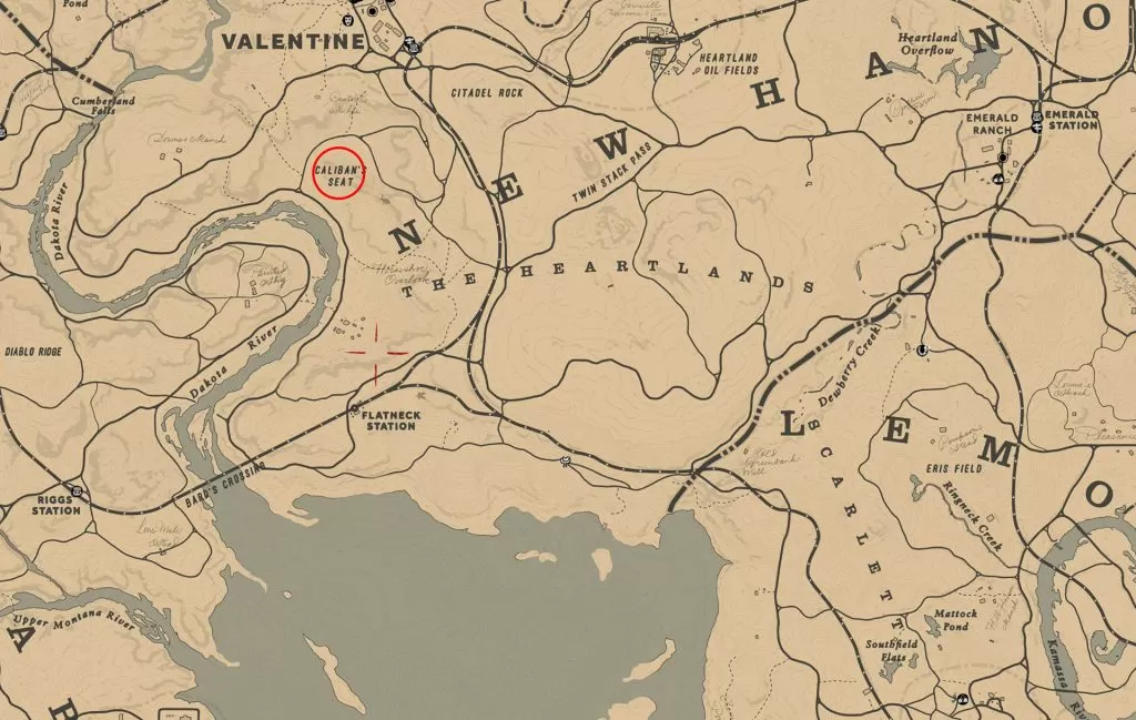 red dead redemption 2 jack hall gang treasure map 1