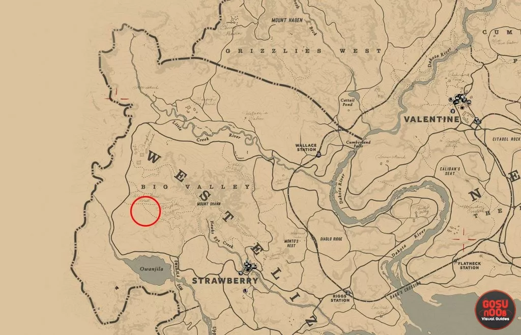 red dead redemption 2 legendary buck location