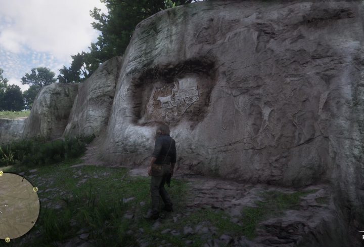 red dead redemption 2 rock carving collectibles