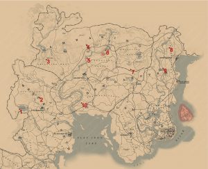 red dead redemption 2 rock carving locations map