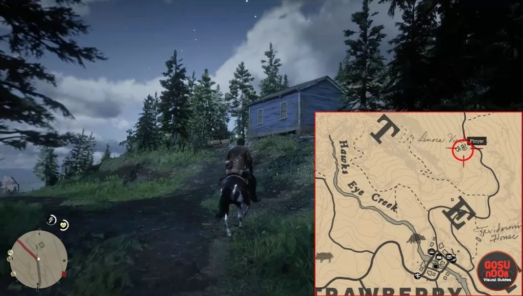 red dead redemption 2 shack location lenora view