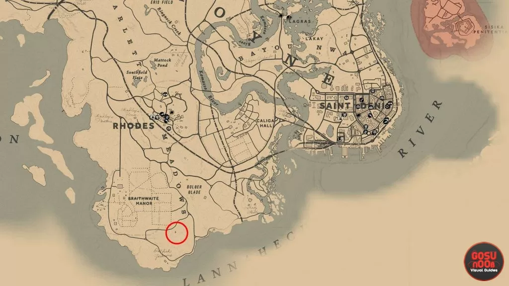 red dead redemption 2 shack location old harry fen