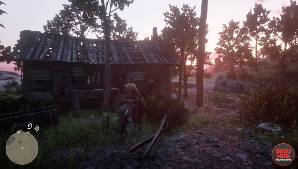 red dead redemption 2 shacks locations map