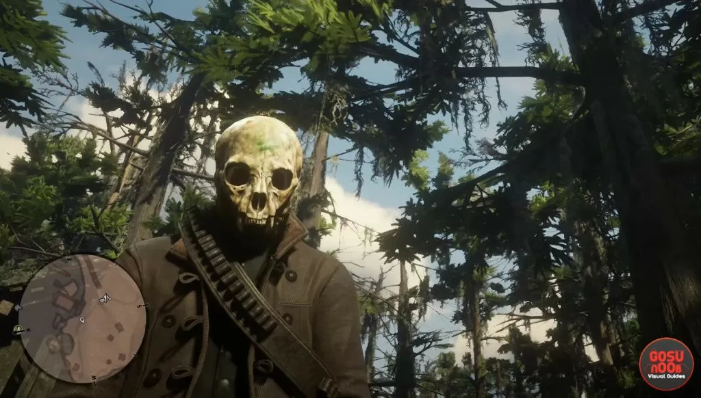 red dead redemption 2 unique mask locations