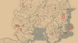 where to find beaver locations rdr2 map