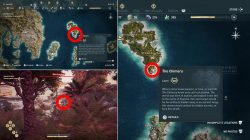 where to find cult of kosmos chimera silver vein location ac odyssey