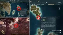 where to find cult of kosmos chimera silver vein location ac odyssey