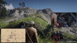 where to find free poison arrow recipe rdr2 location map