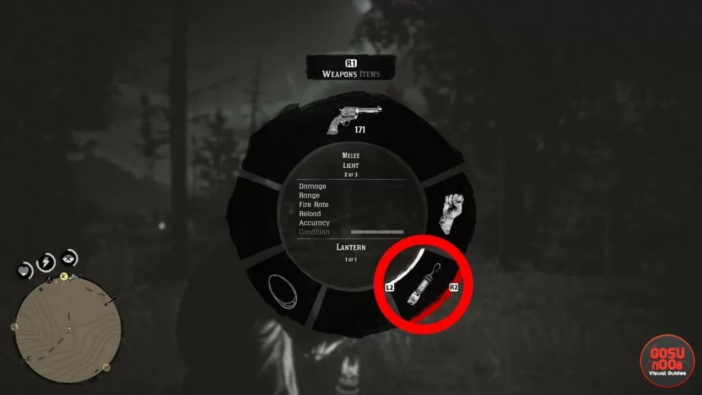 where to find lantern in red dead redemption 2