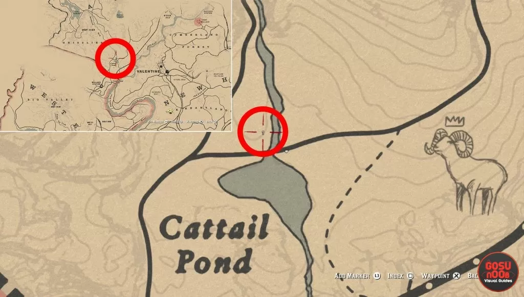 where to find legendary big horn ram red dead redemption 2