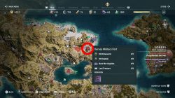 where to find lokris fort cultist clue ac odyssey