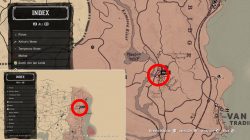 where to find pig mask location rdr2