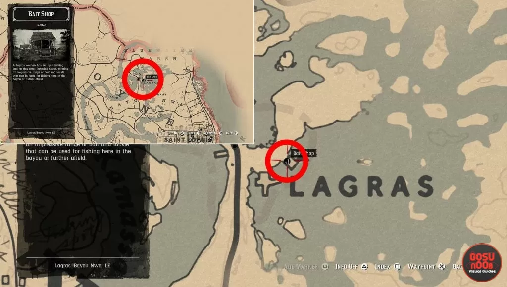 where to find special lures location rdr2 legendary fish