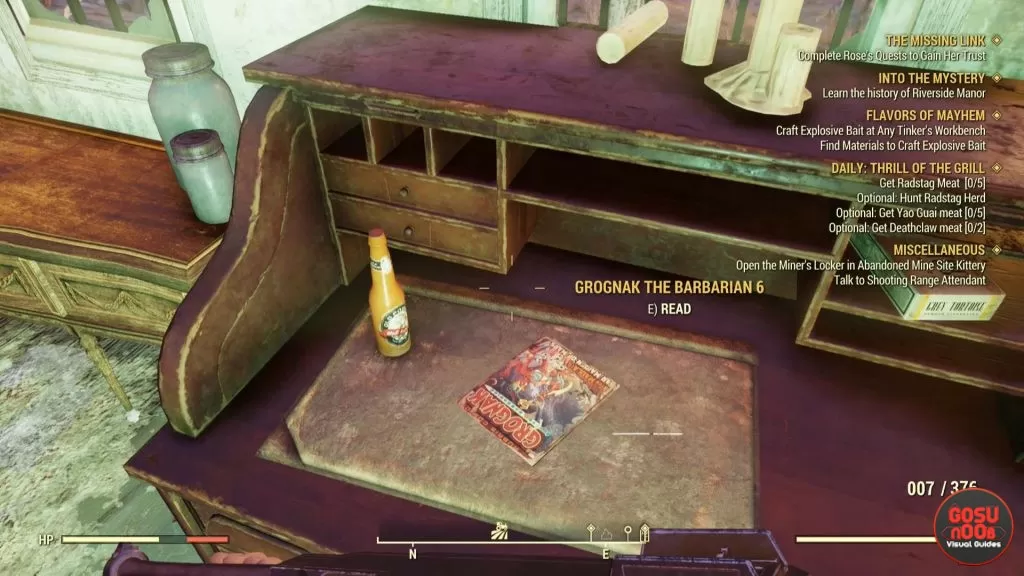 Fallout 76 Perk Magazine Locations