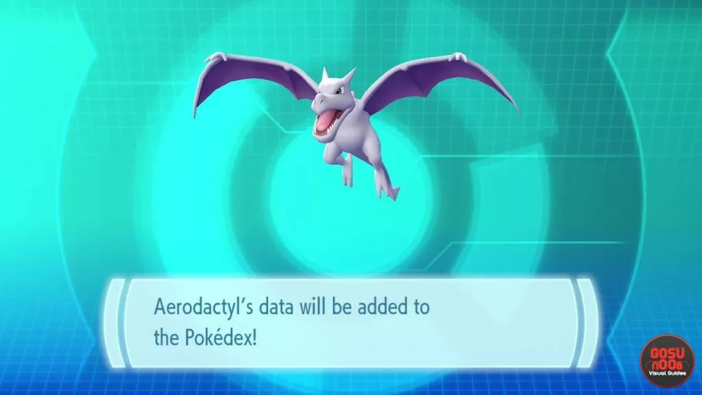 Pokemon Let's Go Pikachu & Eevee Aerodactyl - How to Get