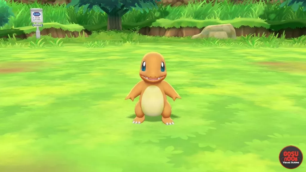 Pokemon Let's Go Pikachu & Eevee Charmander Locations