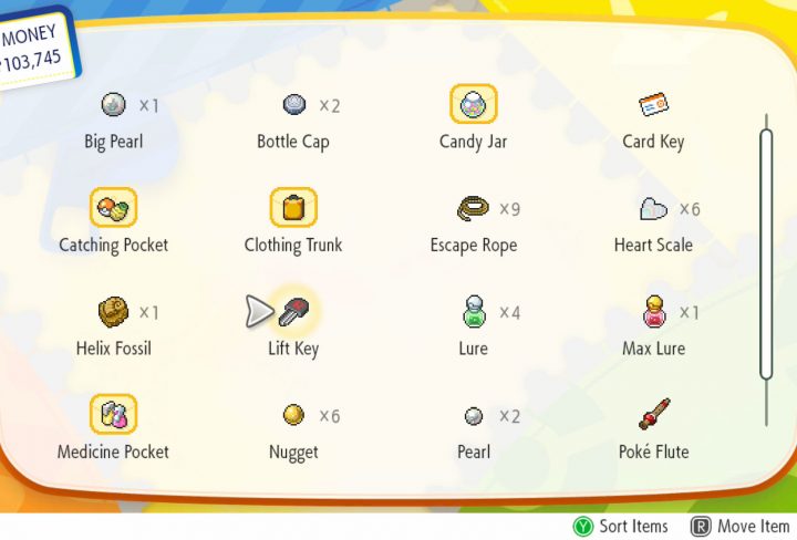 Pokemon Let's Go Pikachu & Eevee Elevator Key in Team Rocket Hideout