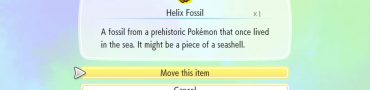 Pokemon Let's Go Pikachu & Eevee Helix Fossil & Dome Fossil