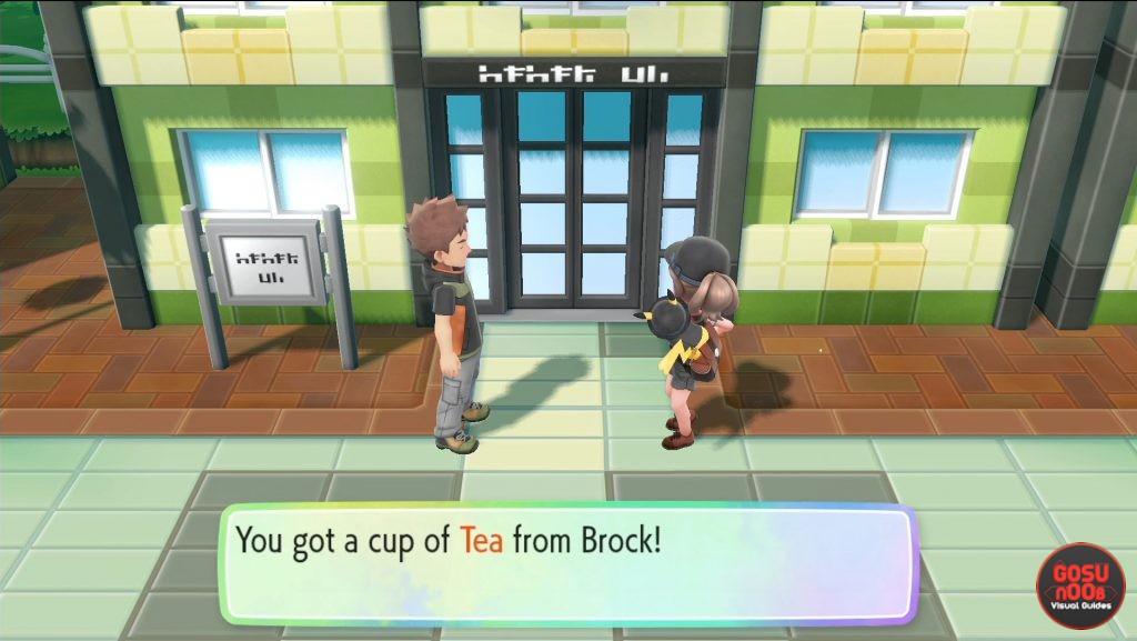 Pokemon Let's Go Where to Get Tea for Thirsty Guard - Saffron City