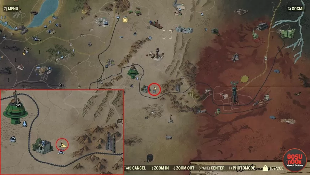 fallout 76 savage divide treasure map locations