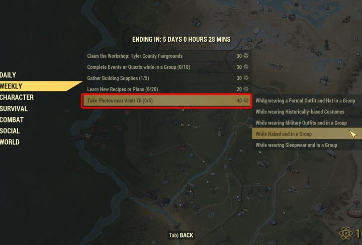 fallout 76 take photos near vault 76