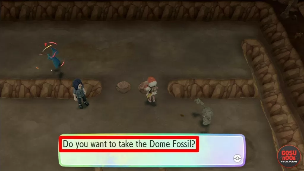 how to get dome fossil pokemon lets go