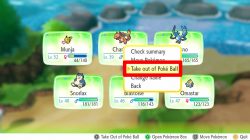 how to move faster pokemon lets go