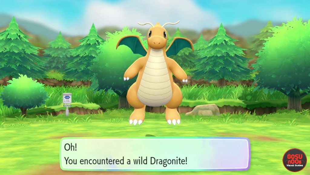 pokemon let's go dragonite locations where to find