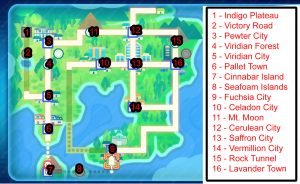pokemon locations map legend towns