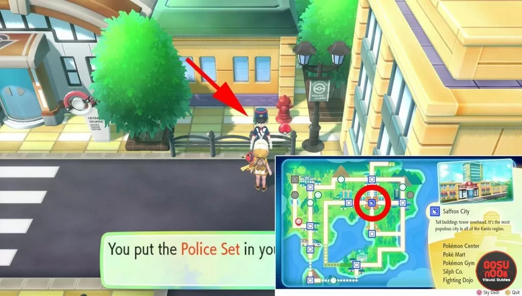 police set outfit pokemon lets go how to get