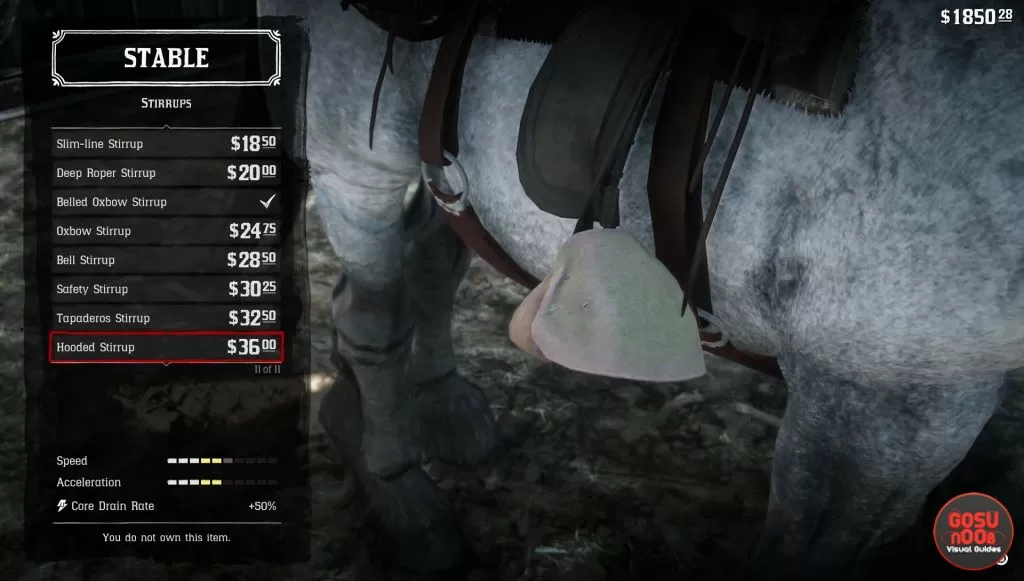 rdr2 best stirrups