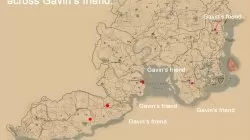 rdr2 gavin friend locations