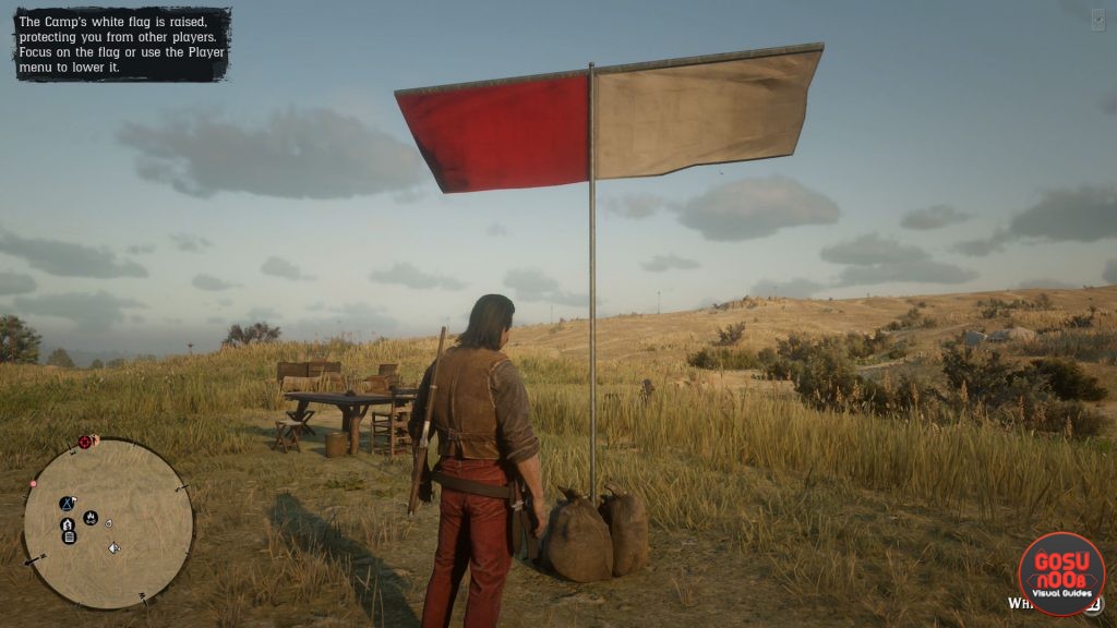 rdr2 online how to protect camp white flag