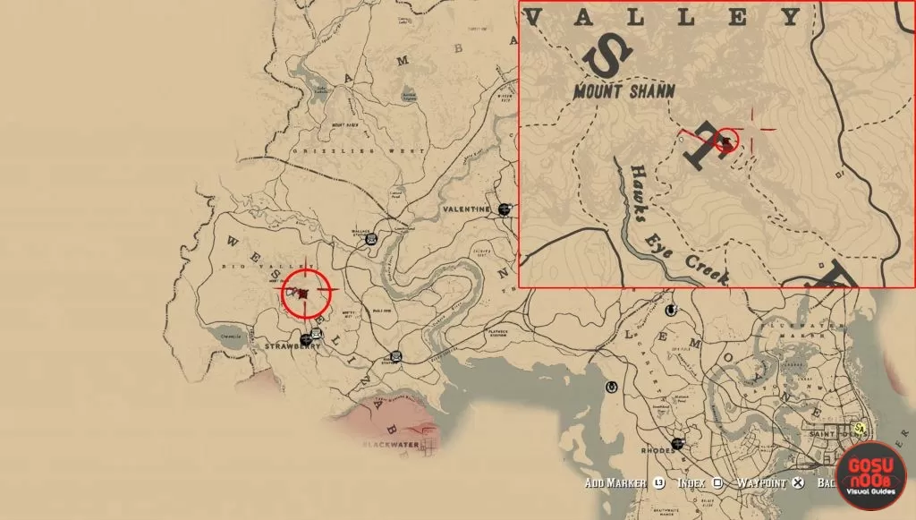 rdr2 where to find bigfoot