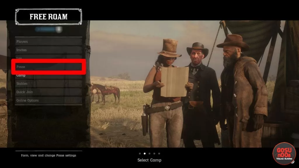 red dead online how to create posse play with friends