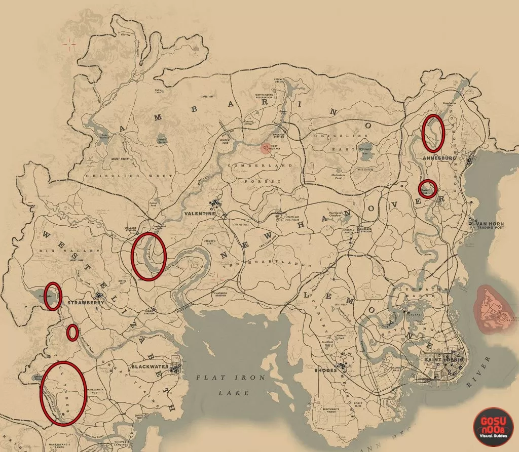 red dead redemption 2 birds of prey locations