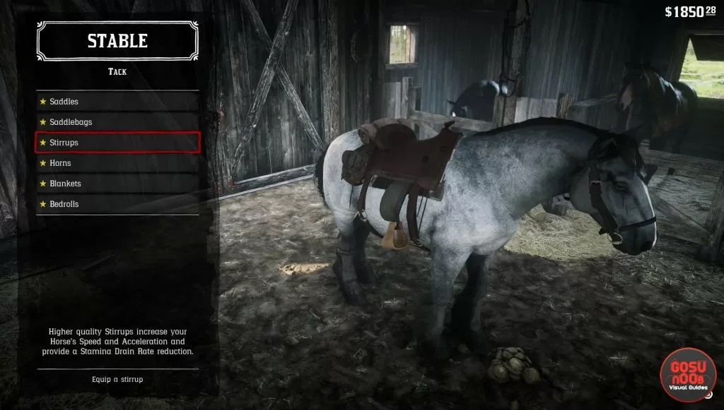 red dead redemption 2 horse gear accessories