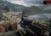 red dead redemption 2 how to steal train driving controls