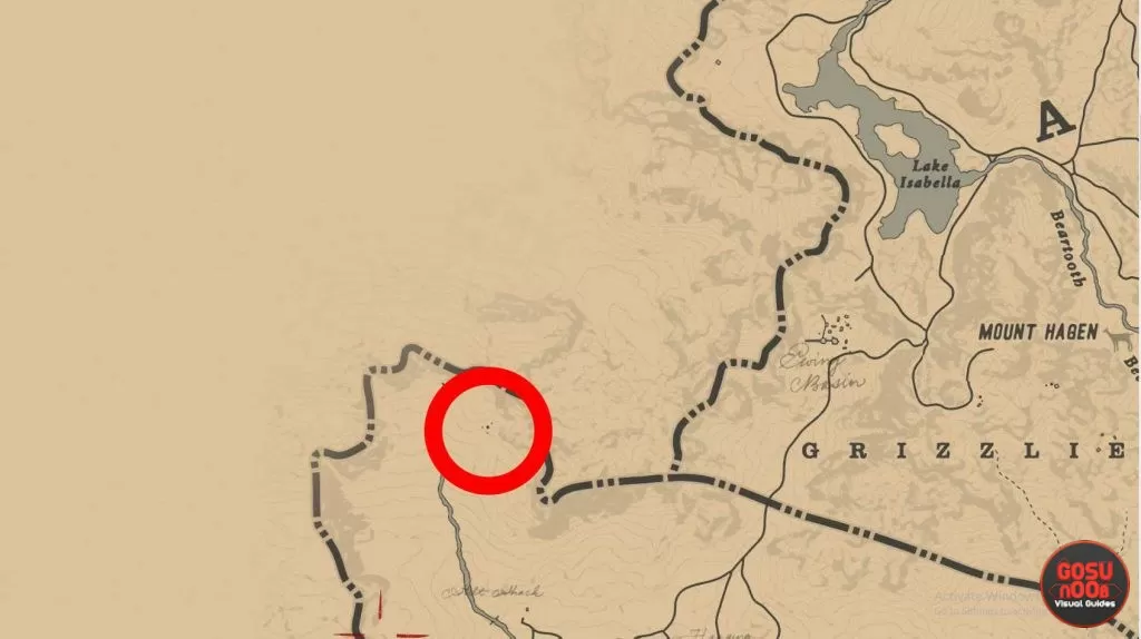 torn treasure map where to find rdr2 location