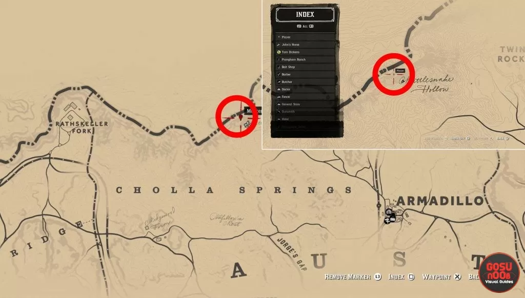 where to find otis millers revolver location rdr2